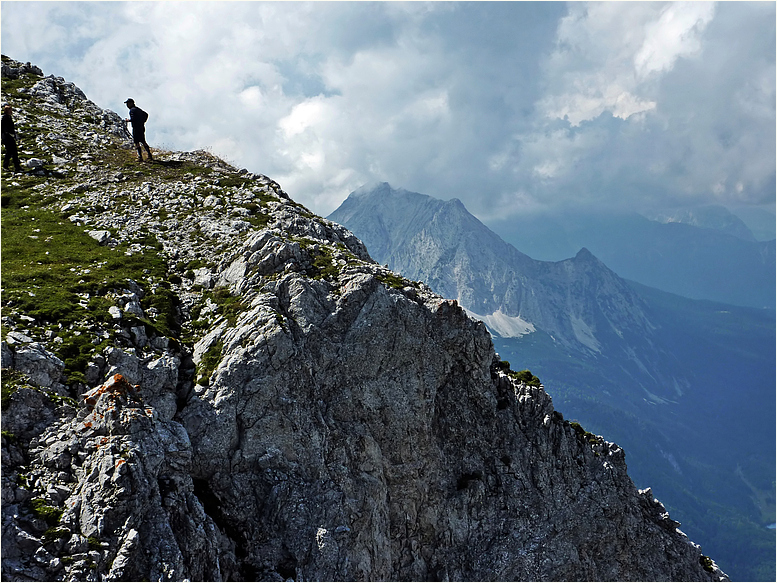 Auf der Karwendelspitze