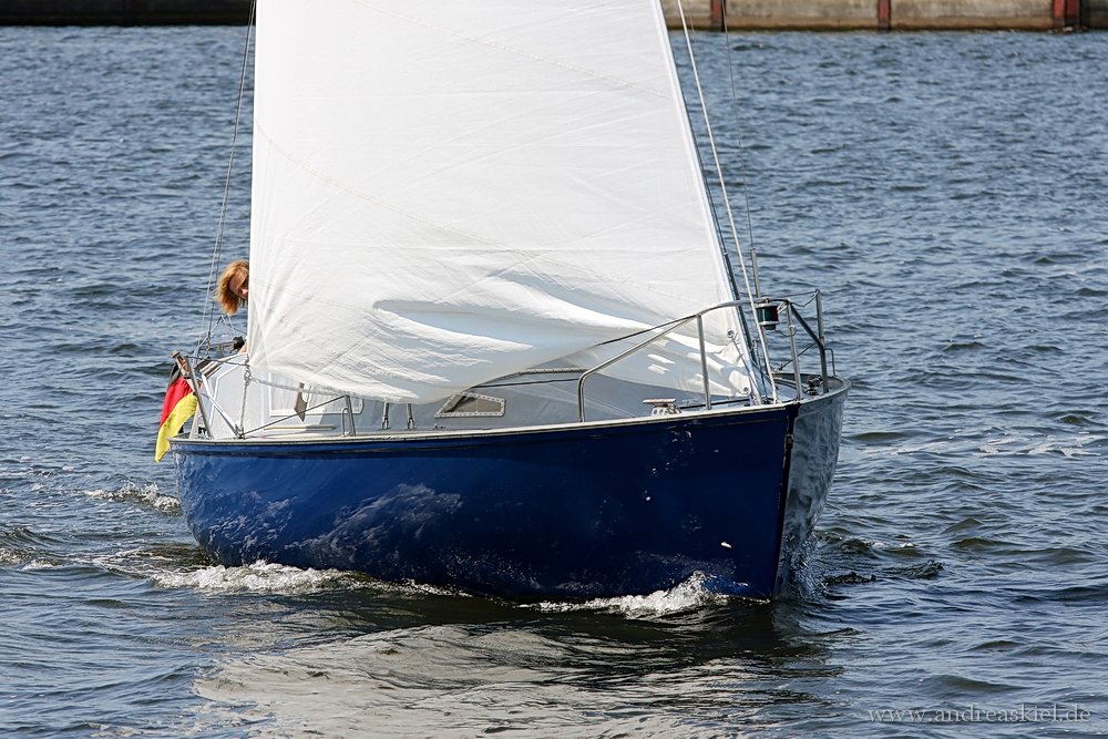 ... Auf der Kieler Förde ...