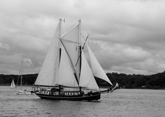 Auf der Kieler Förde