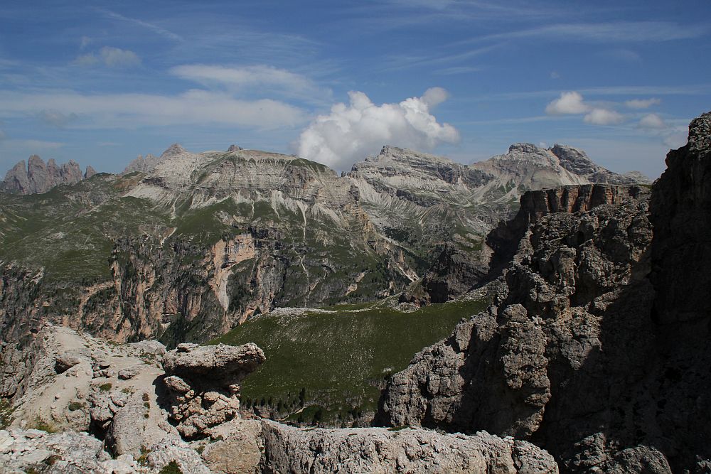 Auf der Kleinen Tschierspitze (Cir V, 2.520m)