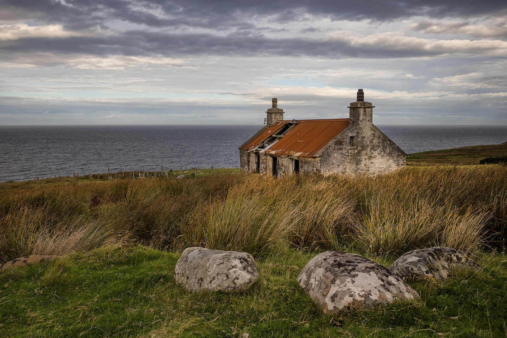 Auf der Klippe von Wester Ross