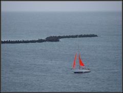 Auf der Kreuz vor Helgoland