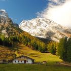 Auf der Kühroint mit Blick auf den Watzmann