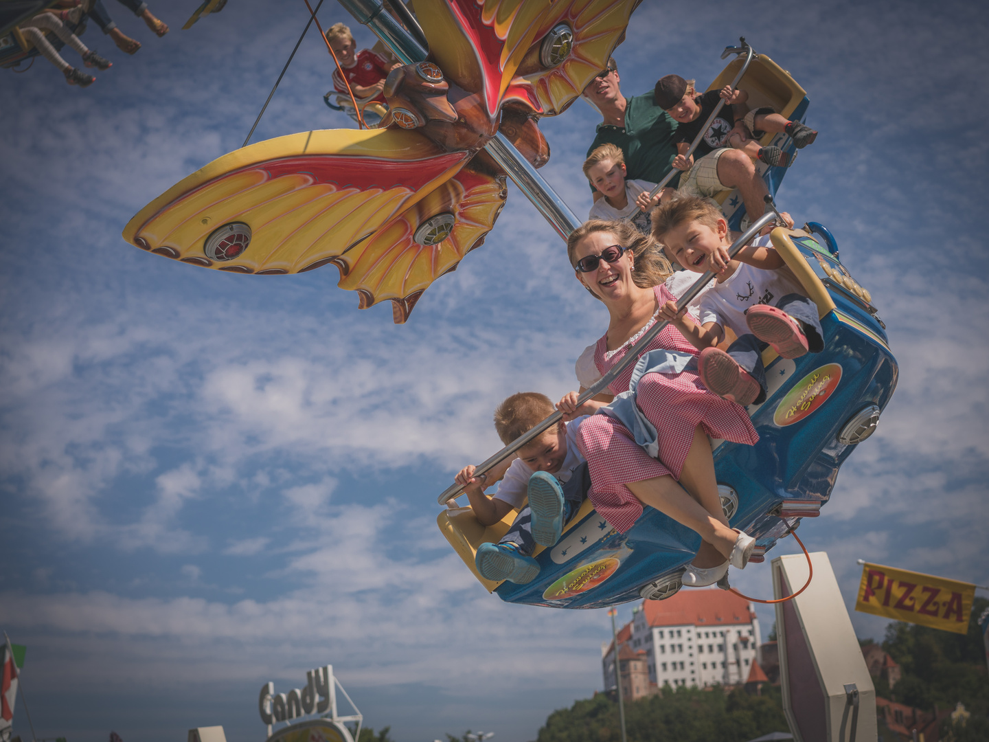 Auf der Landshuter Dult 2015 Teil 1