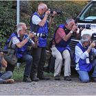 Auf der Lauer - Motorsport-Fotografen bei der Arbeit