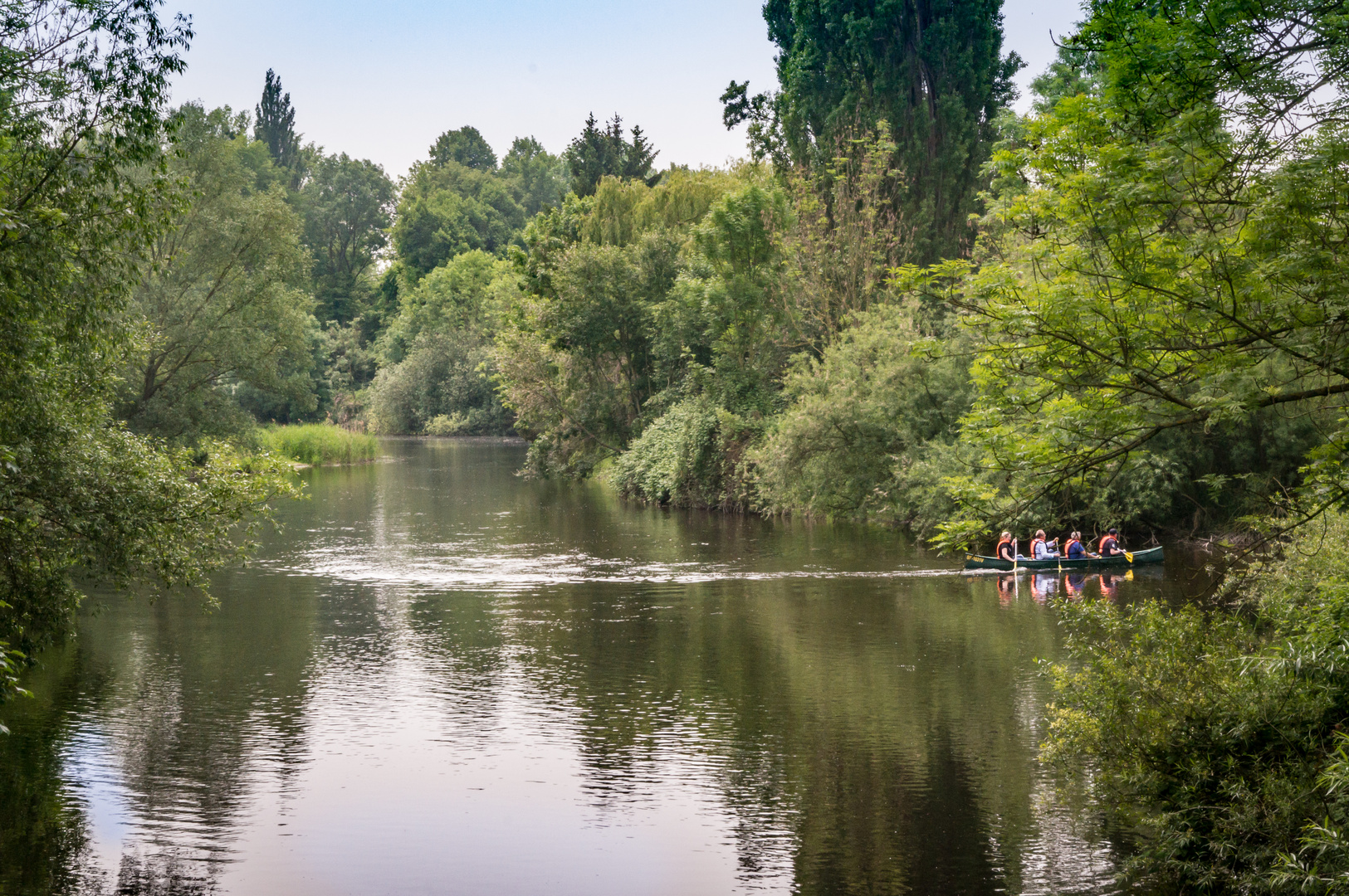 auf der Leine unterwegs II - Hannover