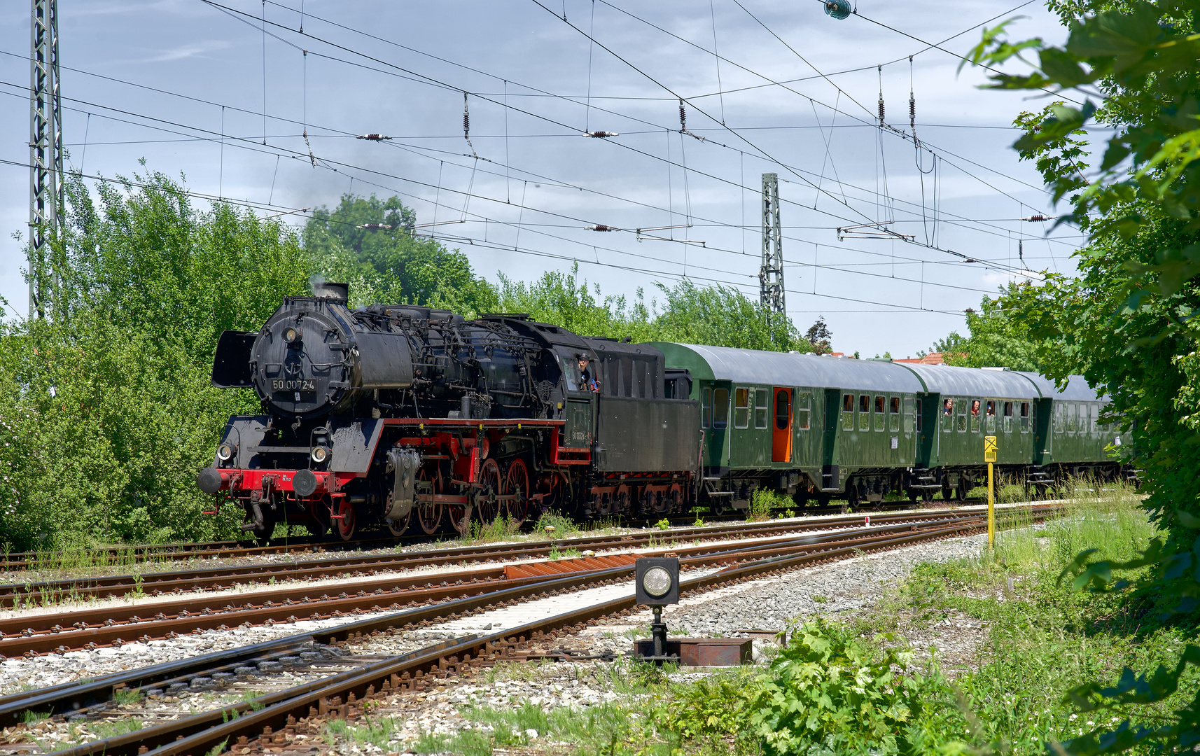 Auf der  Ludwigs Süd Nord-Bahn 