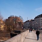 Auf der Ludwigsbrücke ...