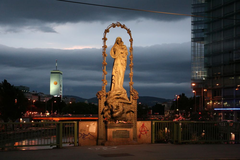 Auf der Marienbrücke