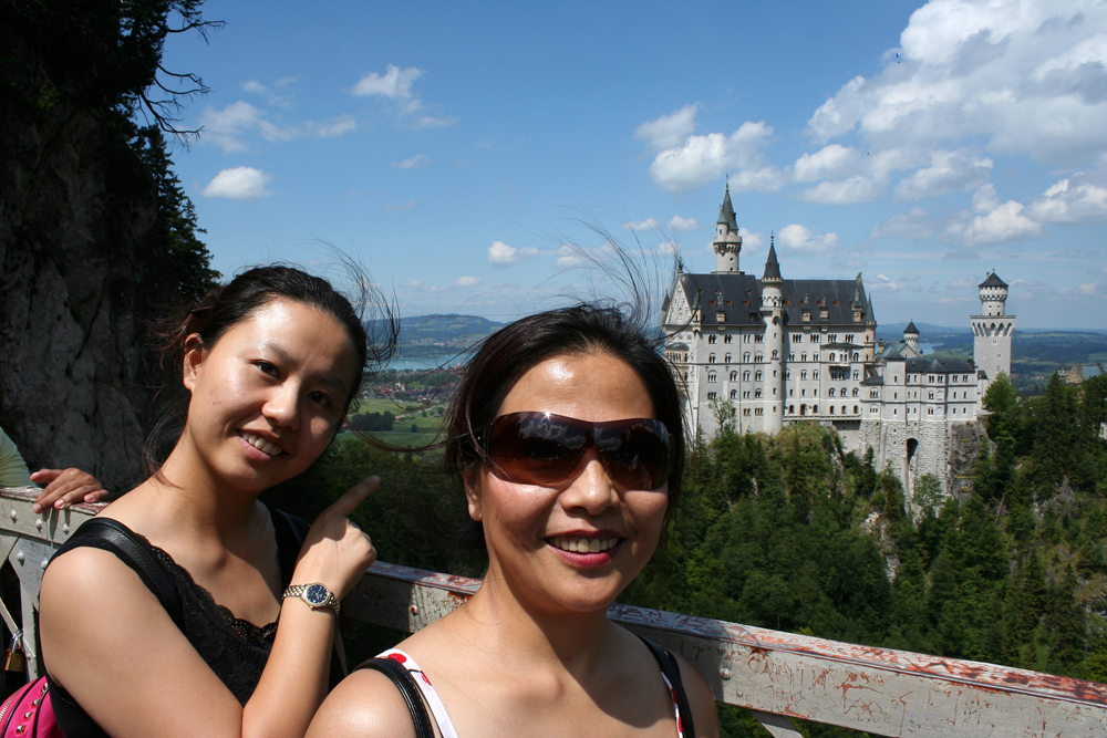 Auf der Marienbrücke