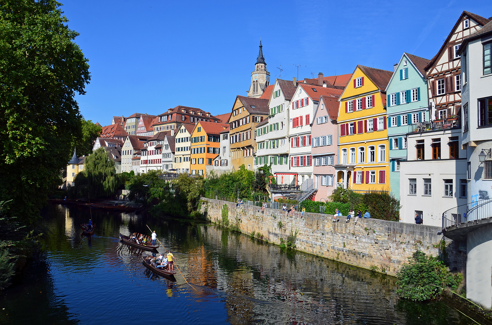 Auf der Mauer