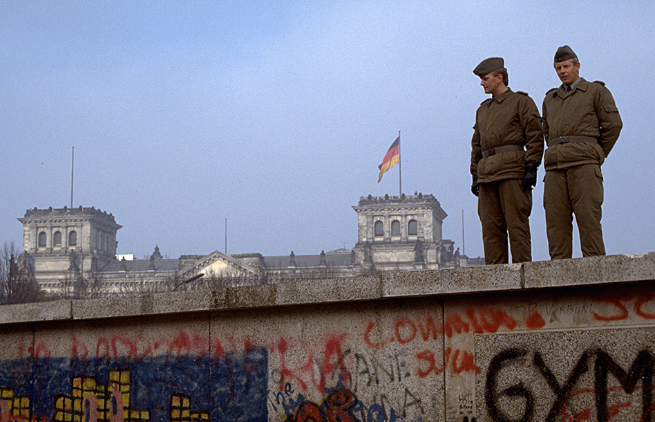 Auf der Mauer auf der Lauer 1988