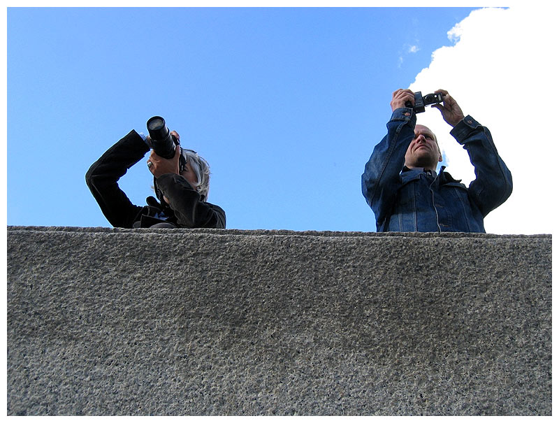 Auf der Mauer, auf der Lauer....