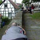 Auf der Mauer, auf der Lauer in Warburg