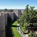 Auf der Mauer in Avila