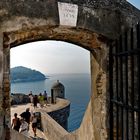 Auf der Mauer von Dubrovnik