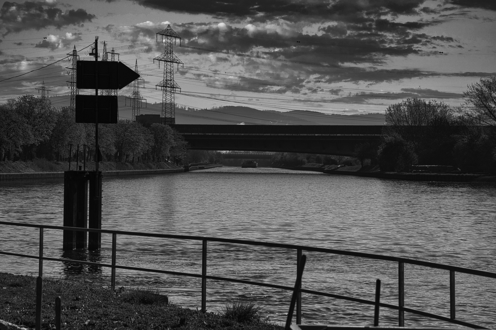 Auf der Maulbeer-Insel in Mannheim