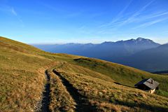 Auf der "Mussen" Alm Lesachtal in Kärnten