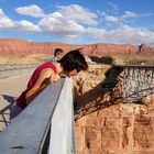 Auf der Navajo Bridge