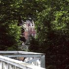 Auf der Neissebrücke im Fürst-Pückler-Park Bad Muskau