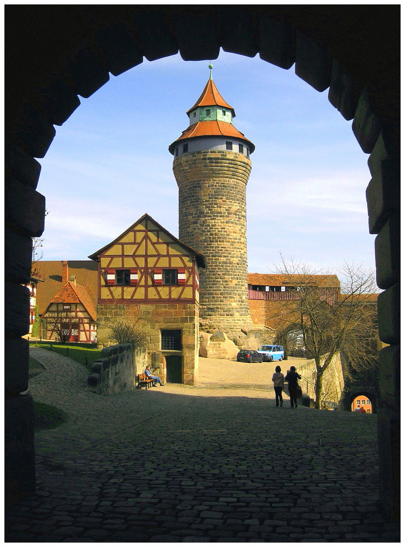 Auf der Nürnberger Kaiserburg