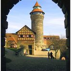 Auf der Nürnberger Kaiserburg