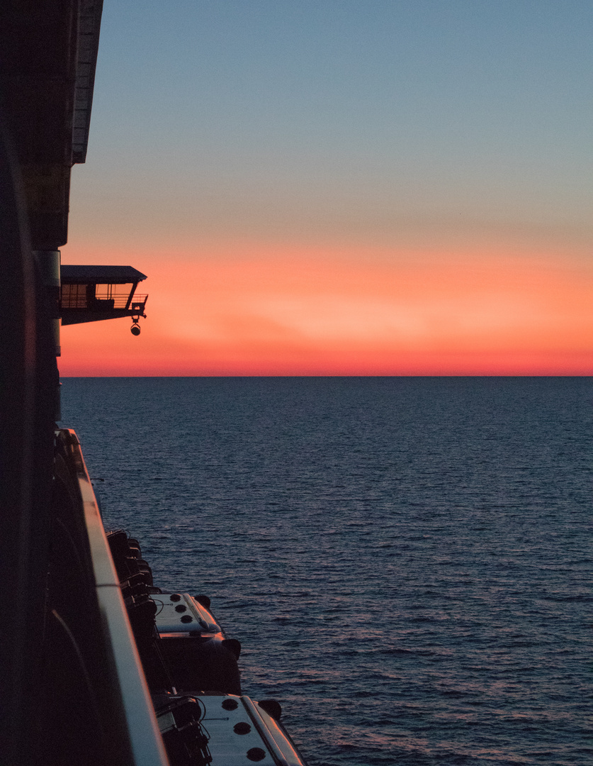 Auf der Ostsee