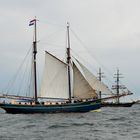 Auf der Ostsee vor Warnemünde während der Hanse Sail 2013