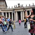 ... auf der Piazza San Pietro ...