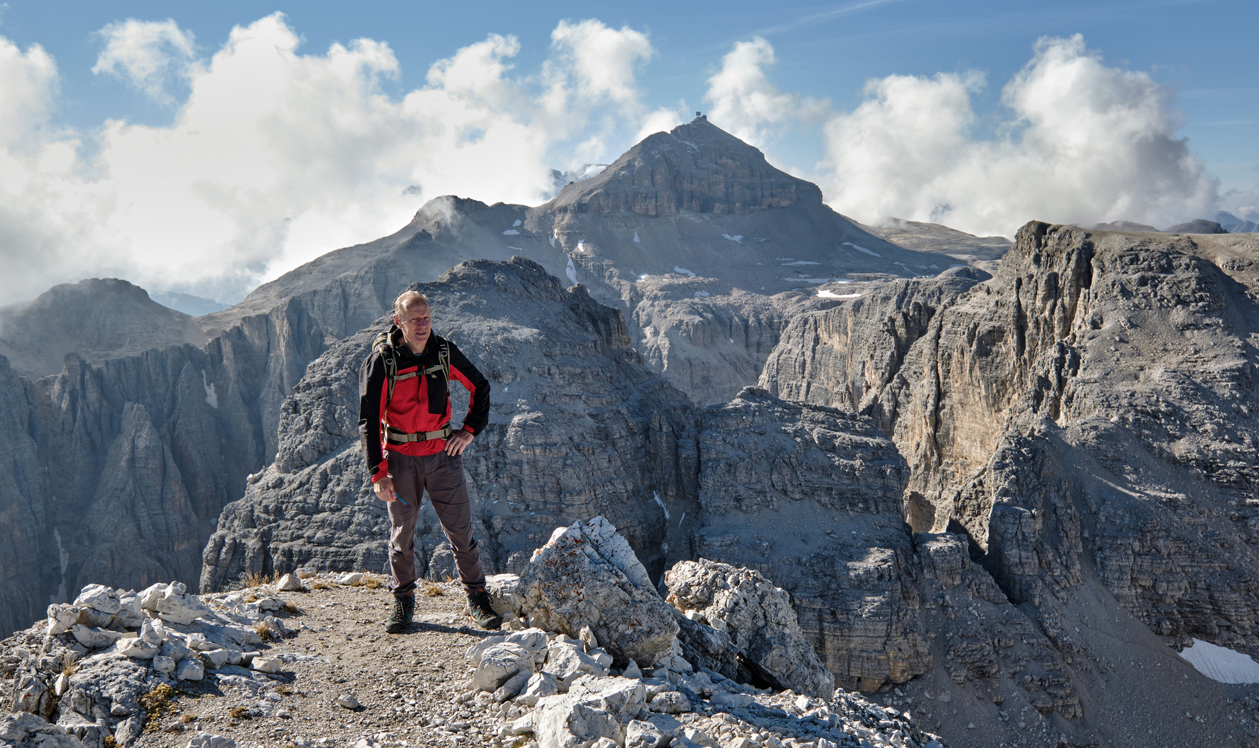 Auf der Piscaduspietze 2985 m