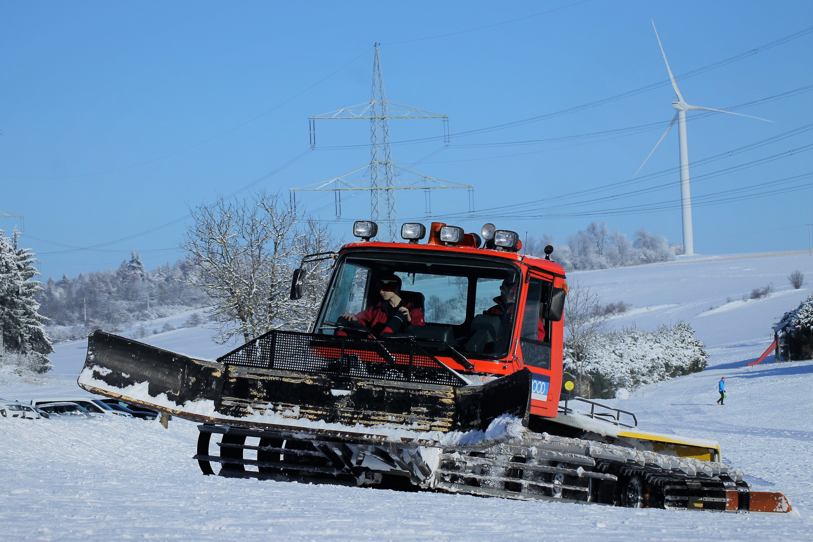 Auf der "Piste"