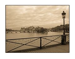 auf der "Pont des Arts"