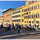 Auf der Ponte Santa Trinita