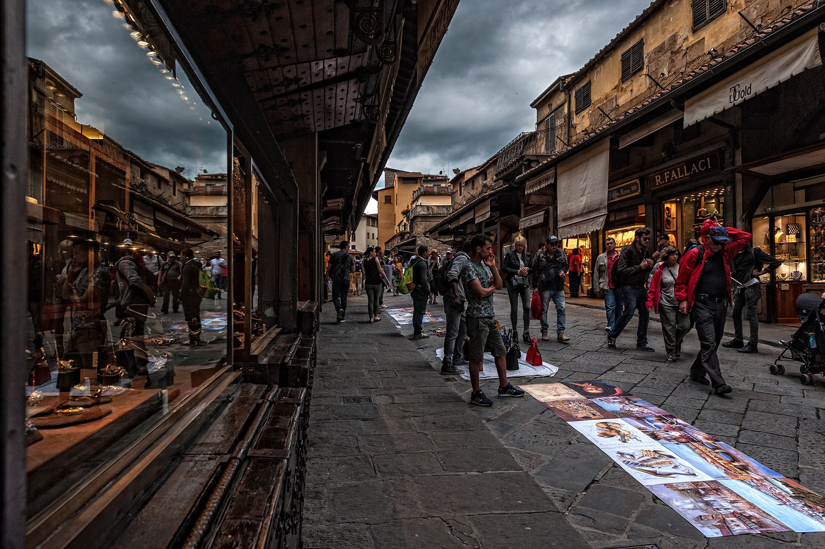 auf der Ponte Vecchio