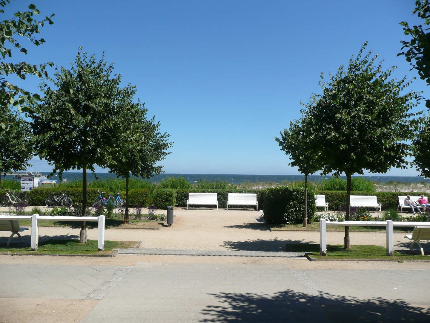 Auf der Promenade