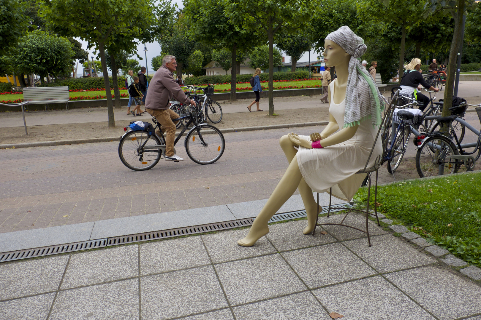 Auf der Promenade