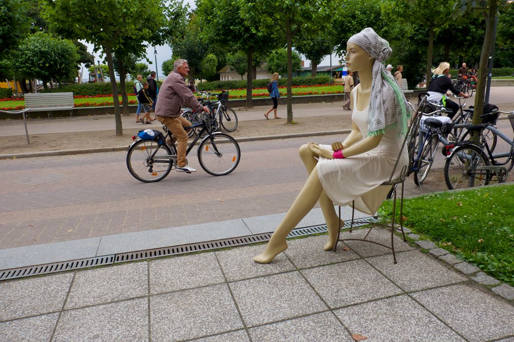 Auf der Promenade