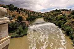 Auf der Puente de San Martin (Toledo)