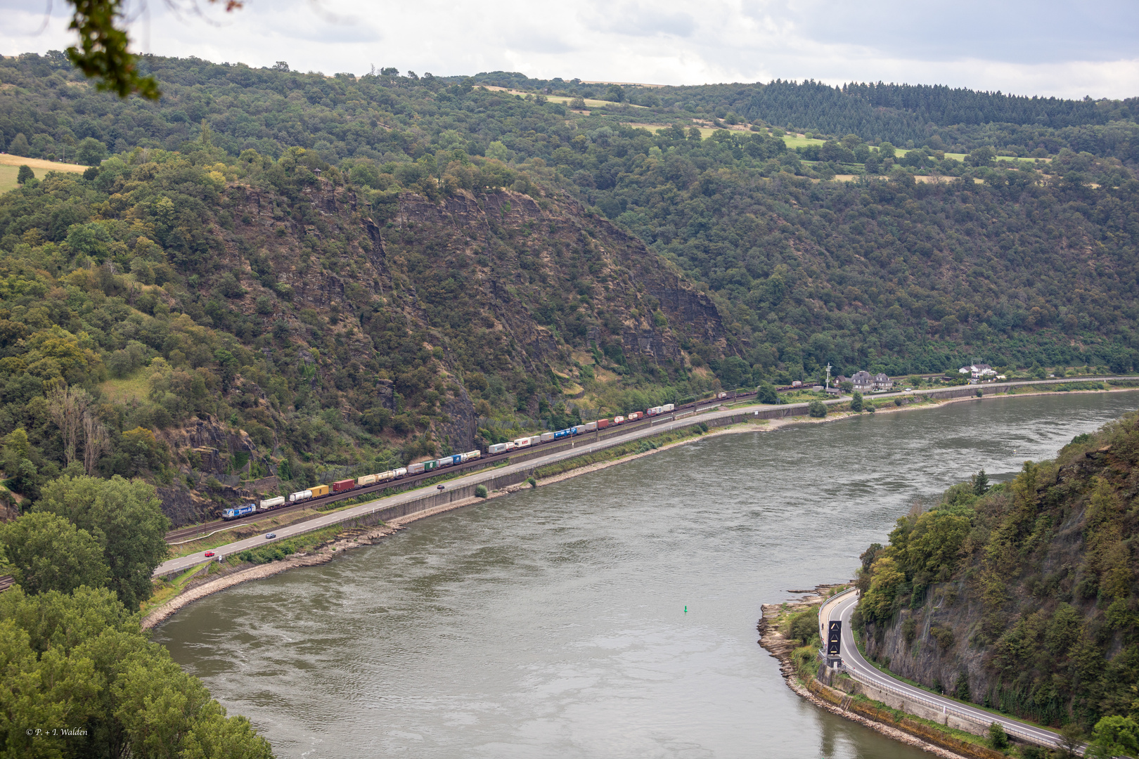 Auf der rechten Rheinstrecke unterwegs