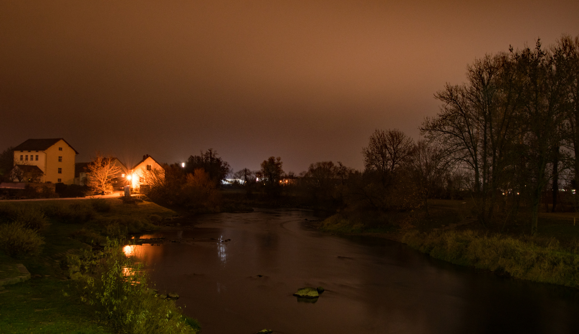 Auf der Regenbrücke