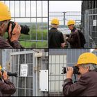 auf der Rendsburger Hochbrücke....