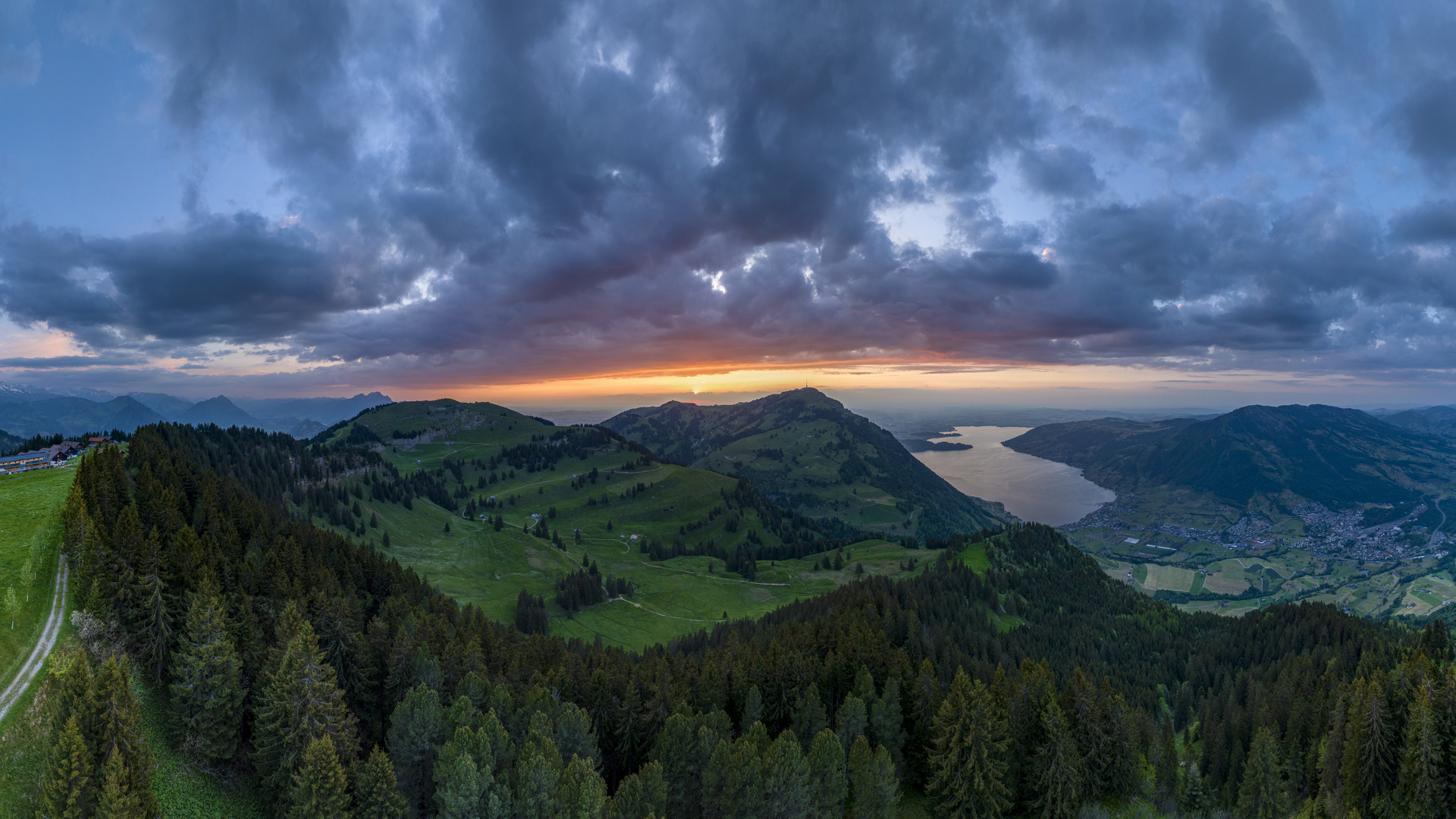 Auf der Rigi - Scheidegg 