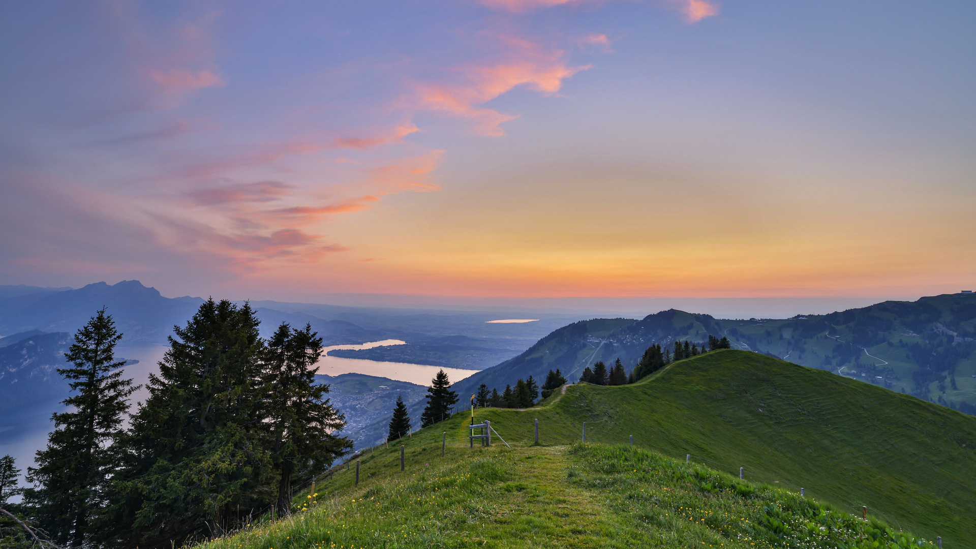 Auf der Rigi - Scheidegg 