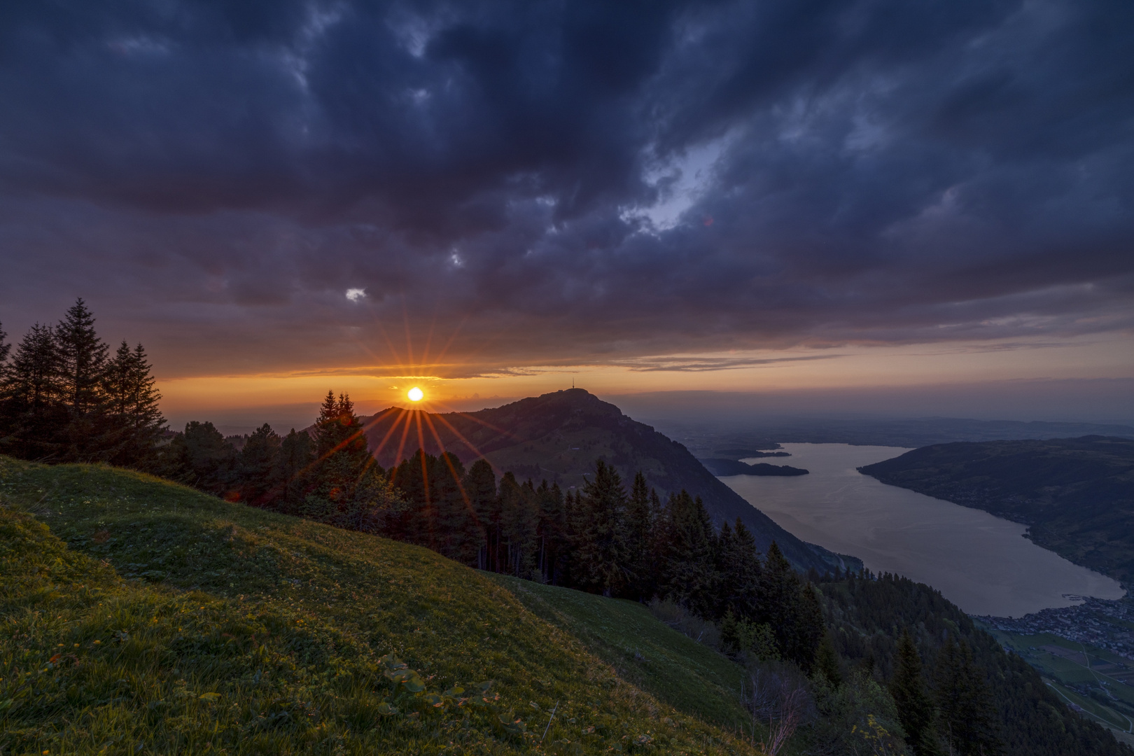 Auf der Rigi - Scheidegg 