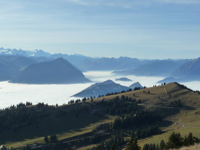 Auf der Rigi (Schweiz)