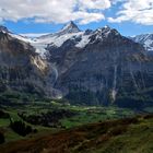 Auf der Route vom First ins Tal. (Schweiz)