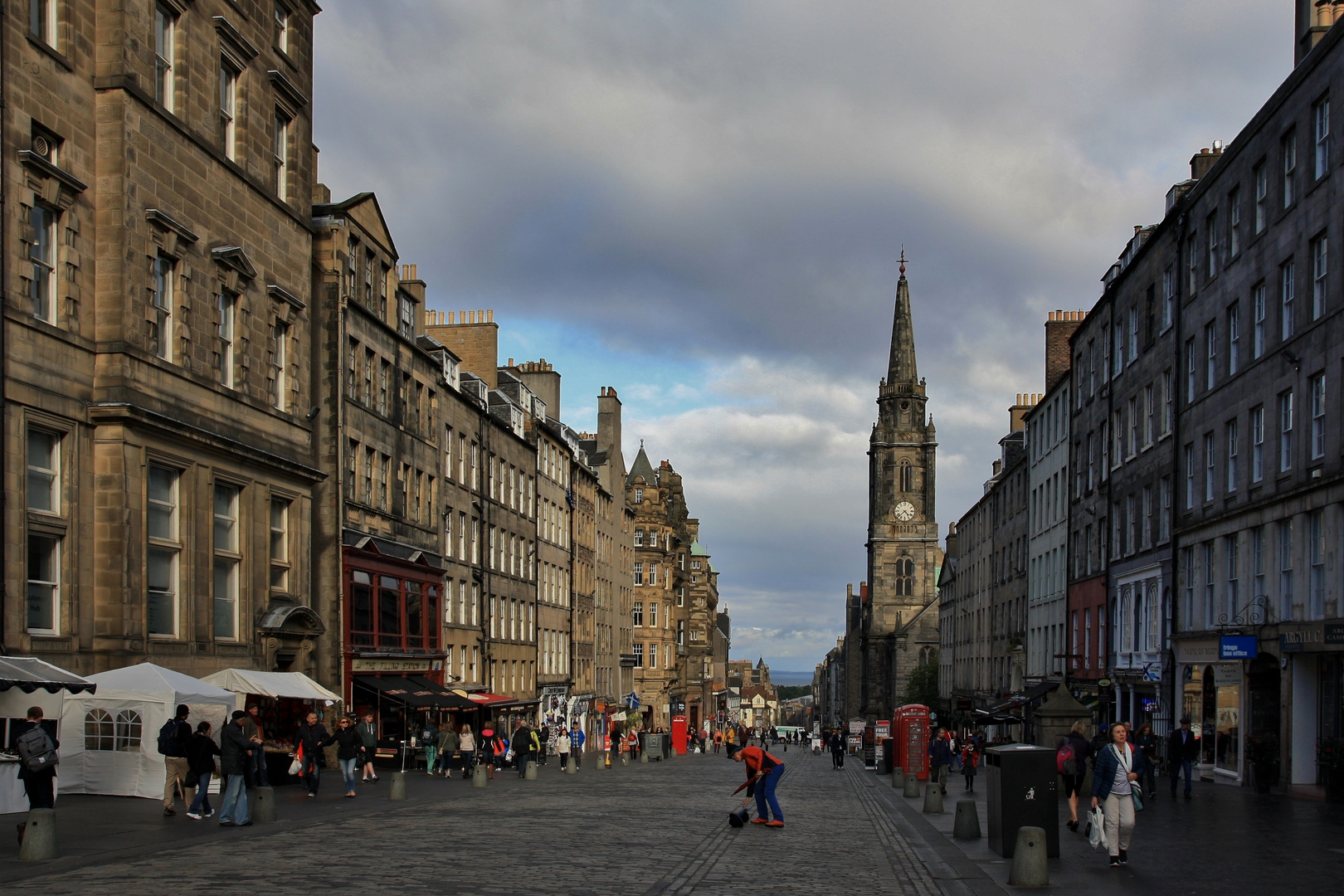 Auf der Royal Mile