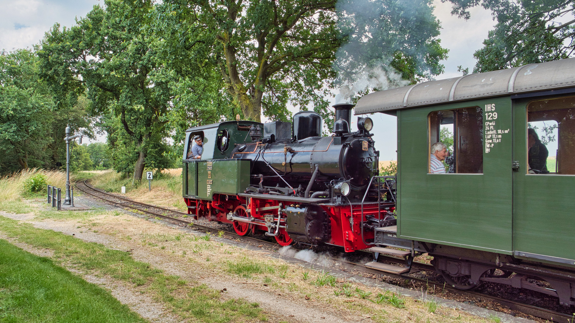 Auf der Rückfahrt nach Schierwaldenrath