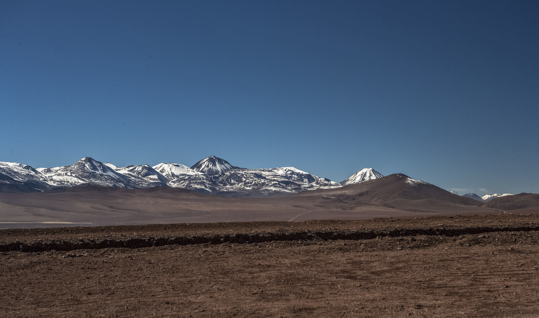 Auf der Rückfahrt von El Tatio