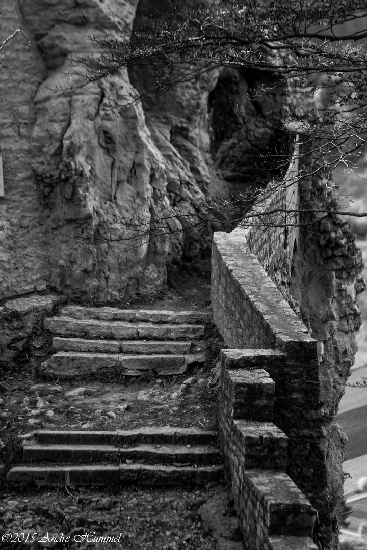 Auf der Ruine Reußenstein